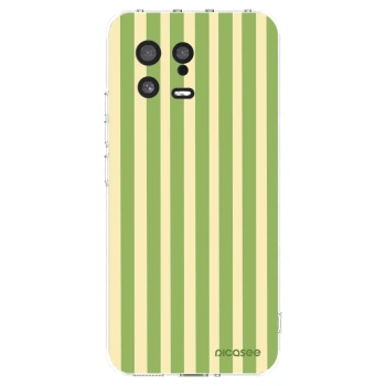 Picasee silikonska prozirna maskica za Xiaomi 13 - Lines Matcha