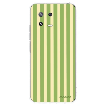 Picasee silikonska prozirna maskica za Xiaomi 13 Pro - Lines Matcha