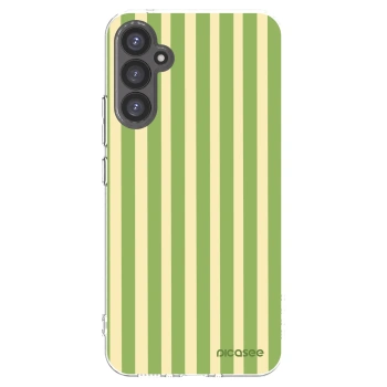 Picasee silikonska prozirna maskica za Samsung Galaxy A34 5G A346B - Lines Matcha