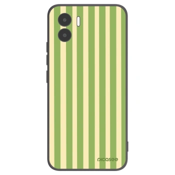 Picasee crna silikonska maskica za Xiaomi Redmi A2 - Lines Matcha