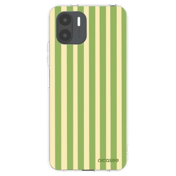 Picasee silikonska prozirna maskica za Xiaomi Redmi A2 - Lines Matcha