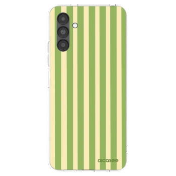 Picasee silikonska prozirna maskica za Samsung Galaxy A04s A047F - Lines Matcha