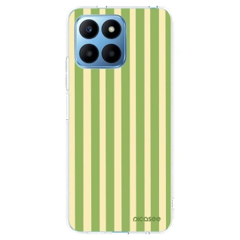 Picasee silikonska prozirna maskica za Honor 70 Lite - Lines Matcha