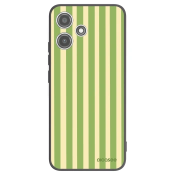Picasee crna silikonska maskica za Xiaomi Redmi 12 5G - Lines Matcha