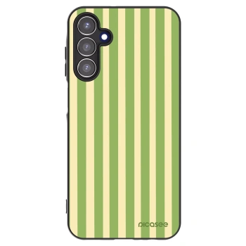 Picasee crna silikonska maskica za Samsung Galaxy A15 A155F 4G - Lines Matcha