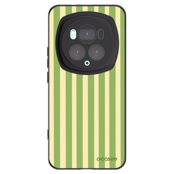 Picasee crna silikonska maskica za Honor Magic6 Pro - Lines Matcha