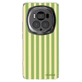 Picasee silikonska prozirna maskica za Honor Magic6 Pro - Lines Matcha