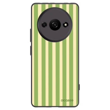 Picasee crna silikonska maskica za Xiaomi Redmi A3 - Lines Matcha