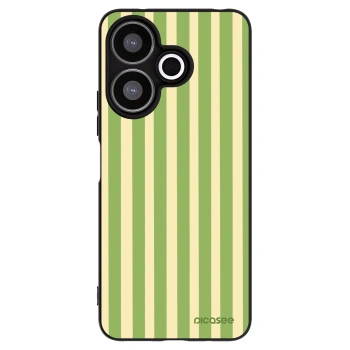 Picasee crna silikonska maskica za Xiaomi Redmi 13 4G - Lines Matcha