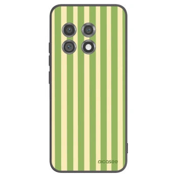 Picasee crna silikonska maskica za OnePlus 11 5G - Lines Matcha