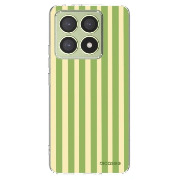 Picasee silikonska prozirna maskica za Xiaomi 14T - Lines Matcha
