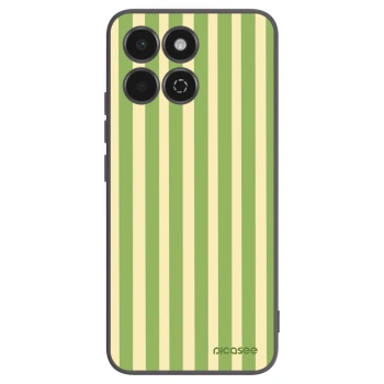 Picasee crna silikonska maskica za Honor 200 Smart 5G - Lines Matcha