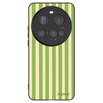 Picasee crna silikonska maskica za Xiaomi 15 Ultra - Lines Matcha