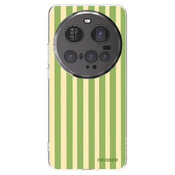 Picasee silikonska prozirna maskica za Xiaomi 15 Ultra - Lines Matcha
