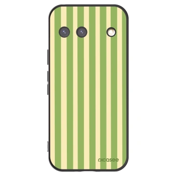Picasee crna silikonska maskica za Google Pixel 9 - Lines Matcha