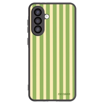 Picasee crna silikonska maskica za Samsung Galaxy A26 5G A266B - Lines Matcha