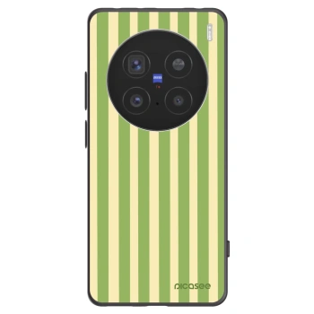 Picasee crna silikonska maskica za Vivo X200 Pro - Lines Matcha