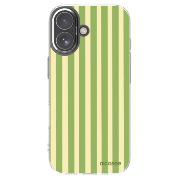 Picasee silikonska prozirna maskica za Apple iPhone 17 - Lines Matcha