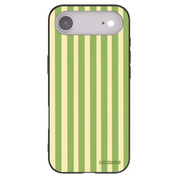 Picasee crna silikonska maskica za Apple iPhone Air - Lines Matcha