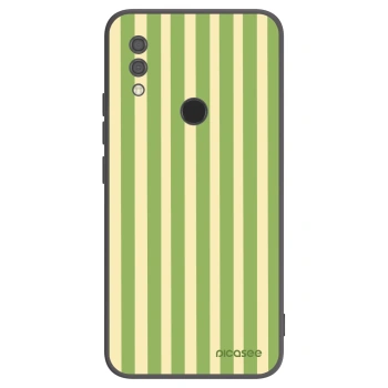 Picasee crna silikonska maskica za Xiaomi Redmi 7 - Lines Matcha