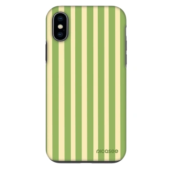 Maskica za Apple iPhone X/XS - Lines Matcha