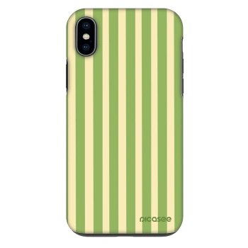 Maskica za Apple iPhone XS Max - Lines Matcha