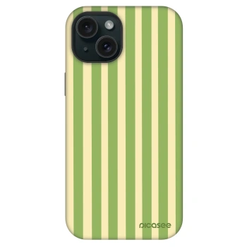 Picasee Fashion Case MagSafe za Apple iPhone 15 - Lines Matcha