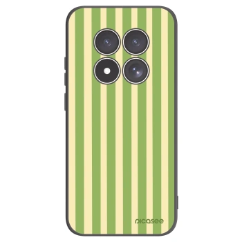 Picasee crna silikonska maskica za Xiaomi Redmi Note 15 Pro 4G - Lines Matcha