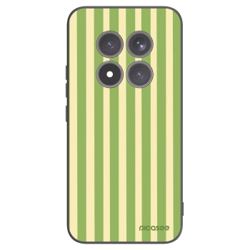 Picasee crna silikonska maskica za Xiaomi Redmi Note 15 Pro+ - Lines Matcha