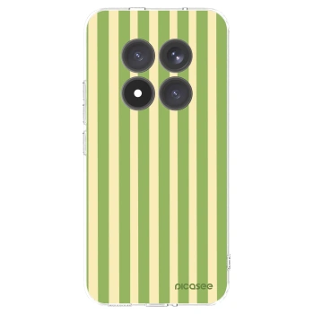 Picasee silikonska prozirna maskica za Xiaomi Redmi Note 15 Pro+ - Lines Matcha