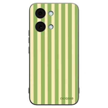 Picasee crna silikonska maskica za Xiaomi Poco X8 Pro Max - Lines Matcha