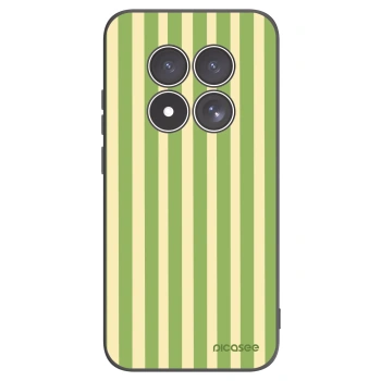 Picasee crna silikonska maskica za Xiaomi Redmi Note 15 Pro 5G - Lines Matcha