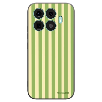 Picasee crna silikonska maskica za Xiaomi 17T - Lines Matcha