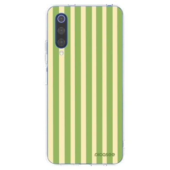 Picasee silikonska prozirna maskica za Xiaomi Mi 9 SE - Lines Matcha