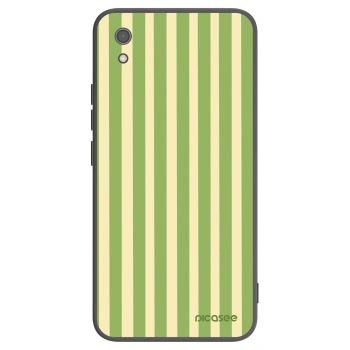 Picasee crna silikonska maskica za Xiaomi Redmi 7A - Lines Matcha