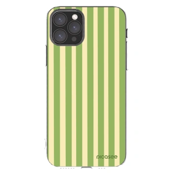 Picasee silikonska prozirna maskica za Apple iPhone 11 Pro - Lines Matcha