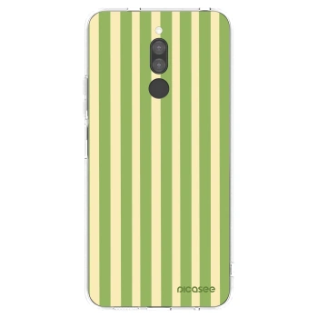 Picasee silikonska prozirna maskica za Xiaomi Redmi 8 - Lines Matcha