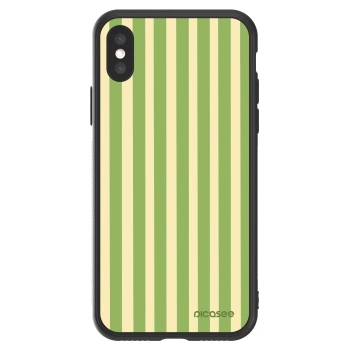 Picasee ULTIMATE CASE za Apple iPhone X/XS - Lines Matcha