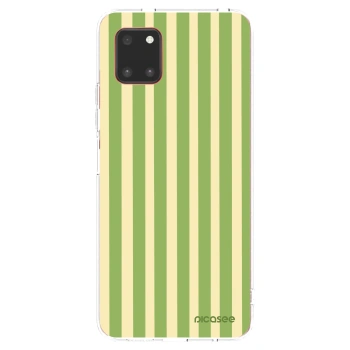 Picasee silikonska prozirna maskica za Samsung Galaxy Note 10 Lite N770F - Lines Matcha