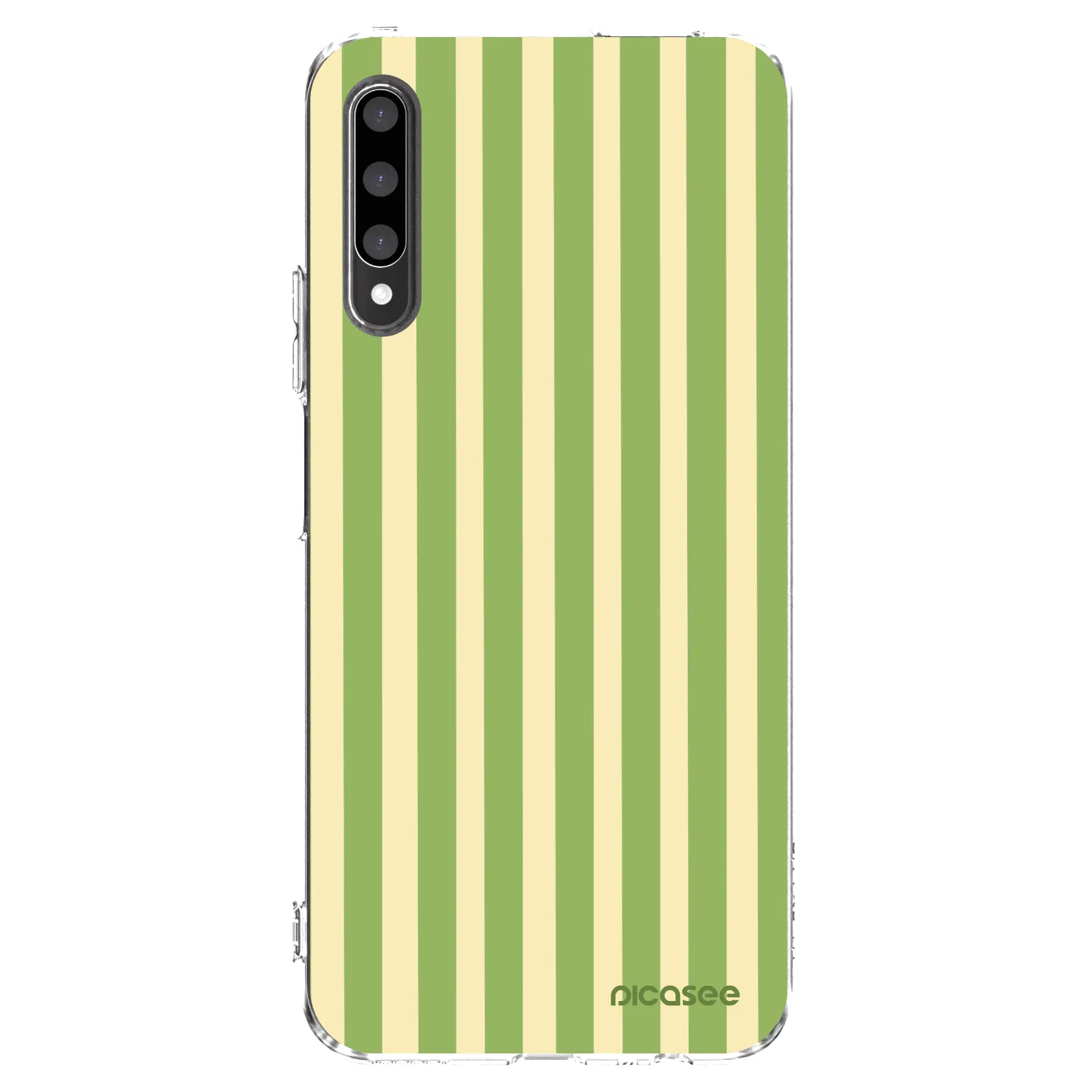 Picasee silikonska prozirna maskica za Honor 9X Pro - Lines Matcha