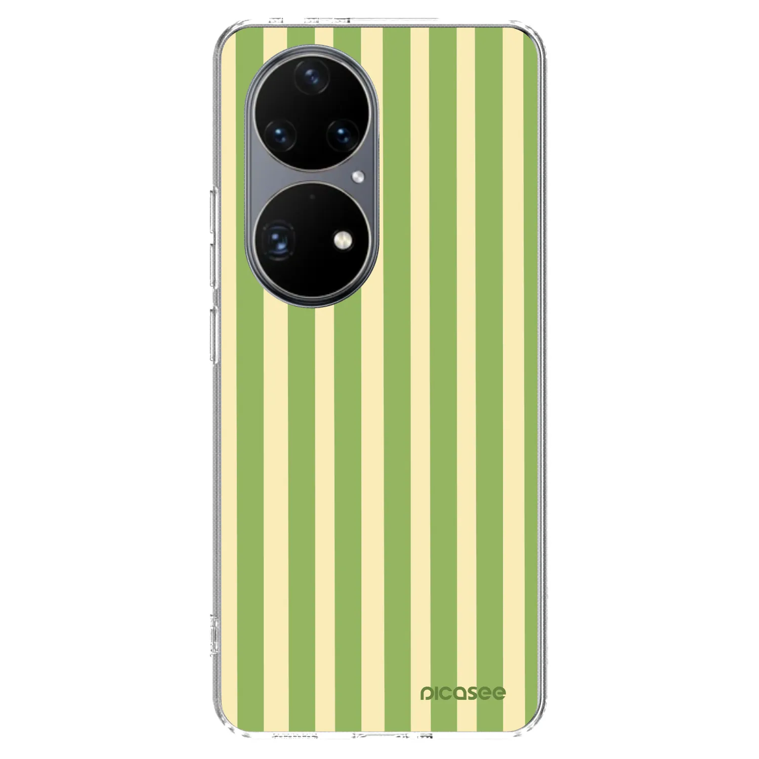 Picasee silikonska prozirna maskica za Huawei P50 - Lines Matcha