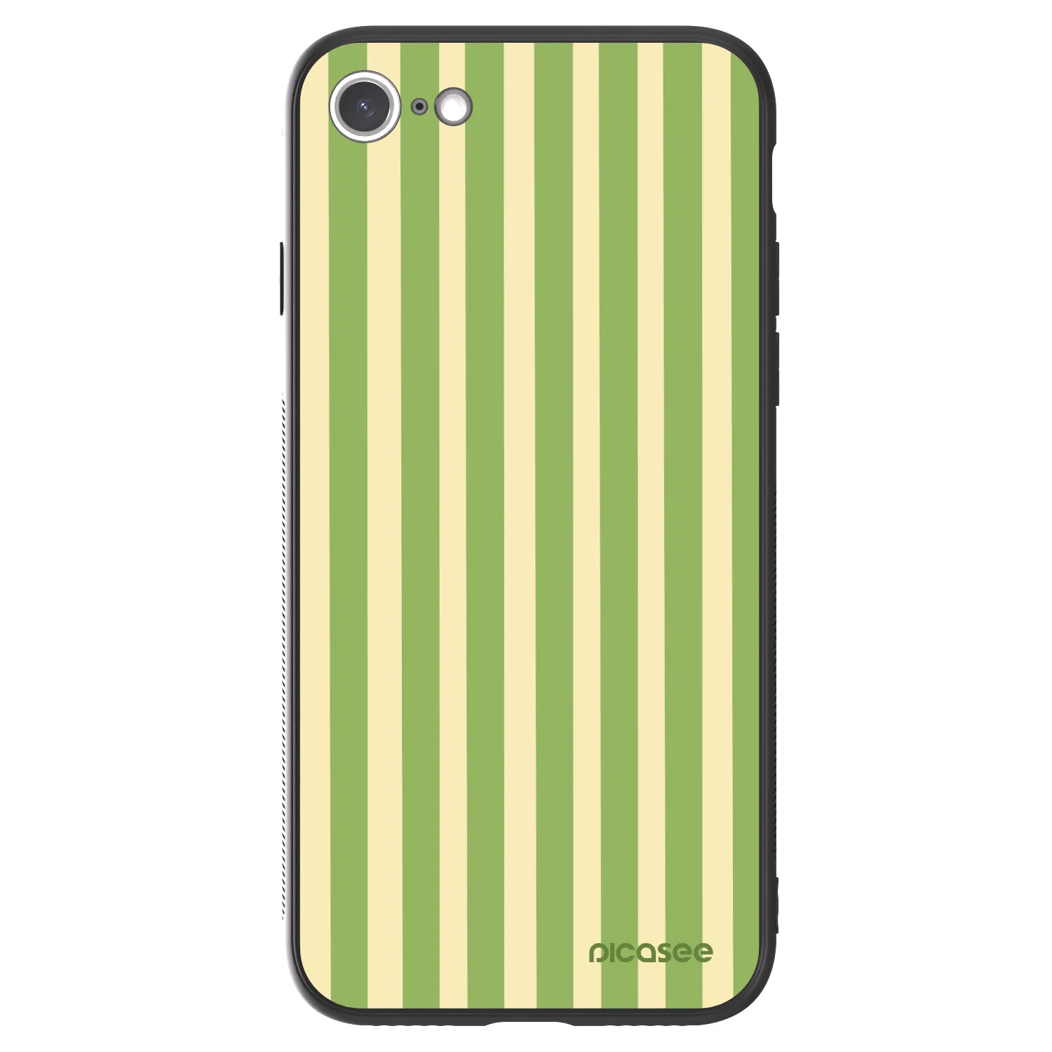 Picasee ULTIMATE CASE za Apple iPhone SE 2020 - Lines Matcha