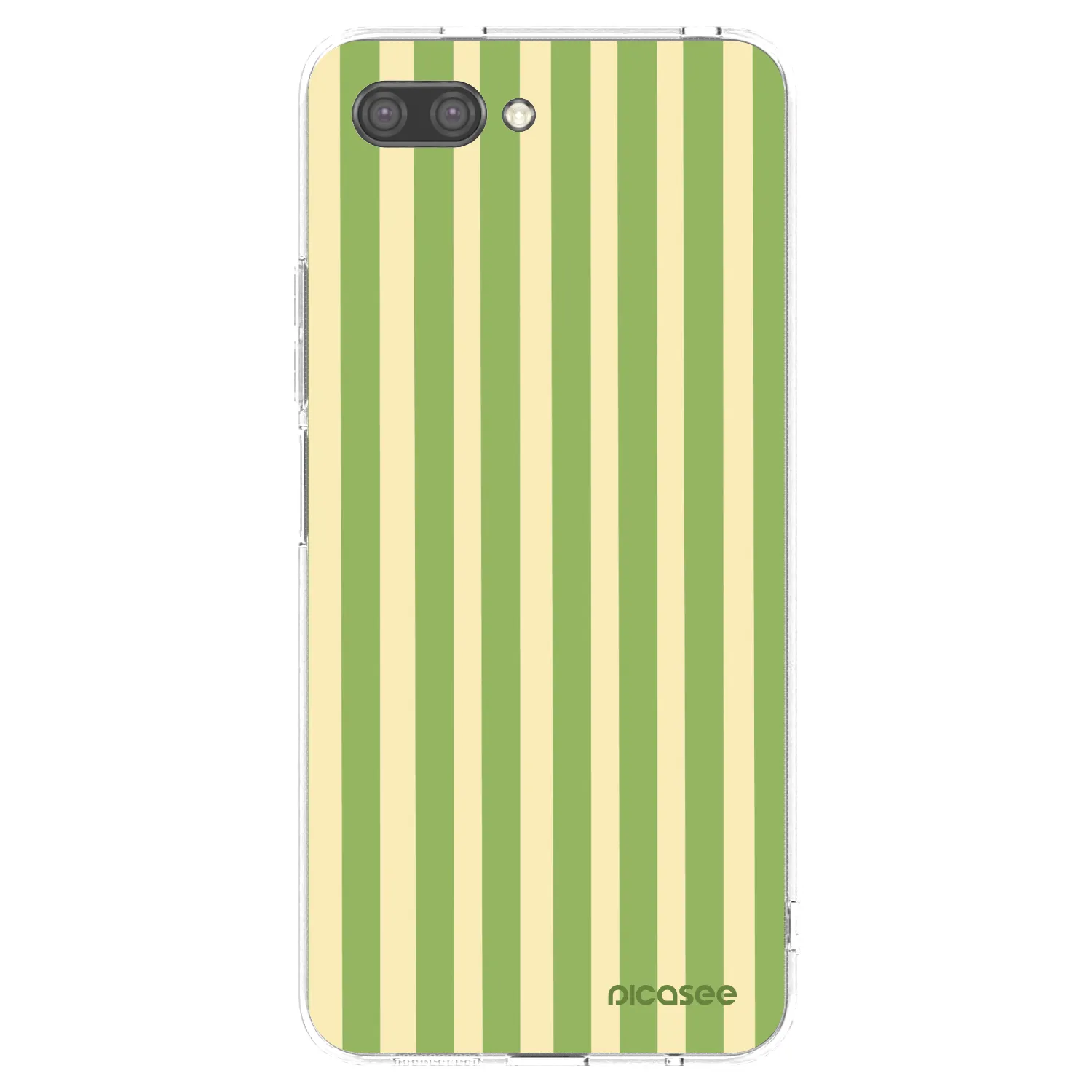 Picasee silikonska prozirna maskica za Honor 10 - Lines Matcha