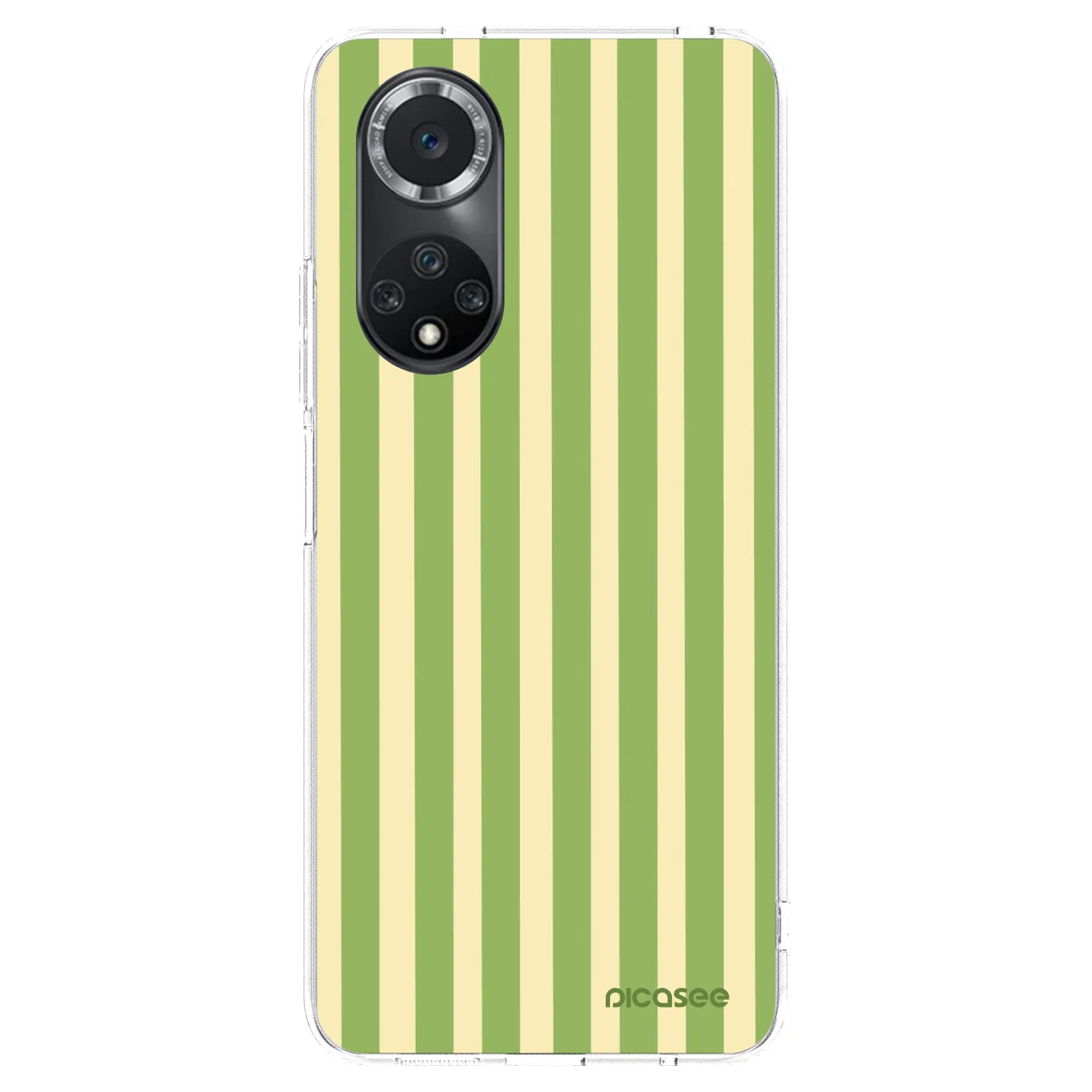 Picasee silikonska prozirna maskica za Huawei Nova 9 SE - Lines Matcha