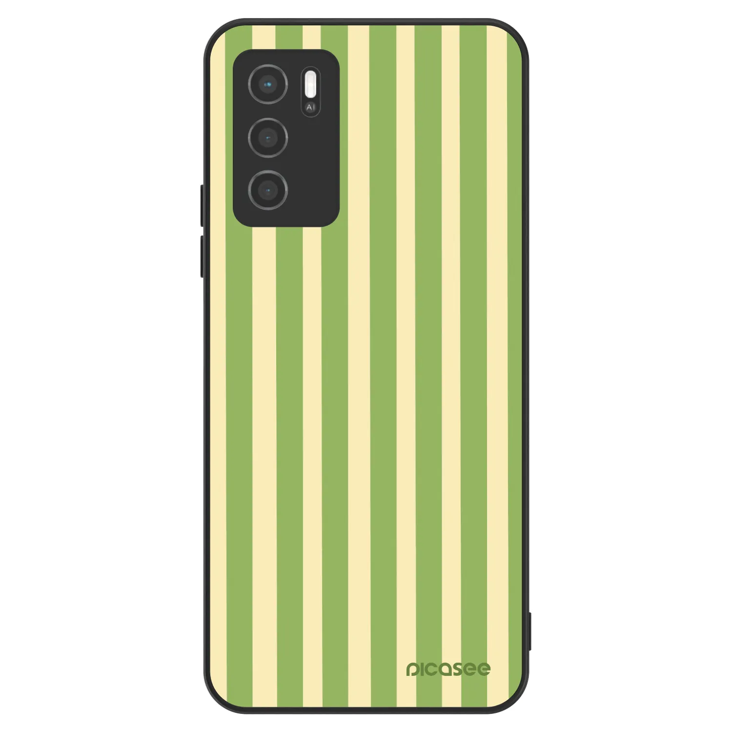 Picasee ULTIMATE CASE za OPPO A16s - Lines Matcha