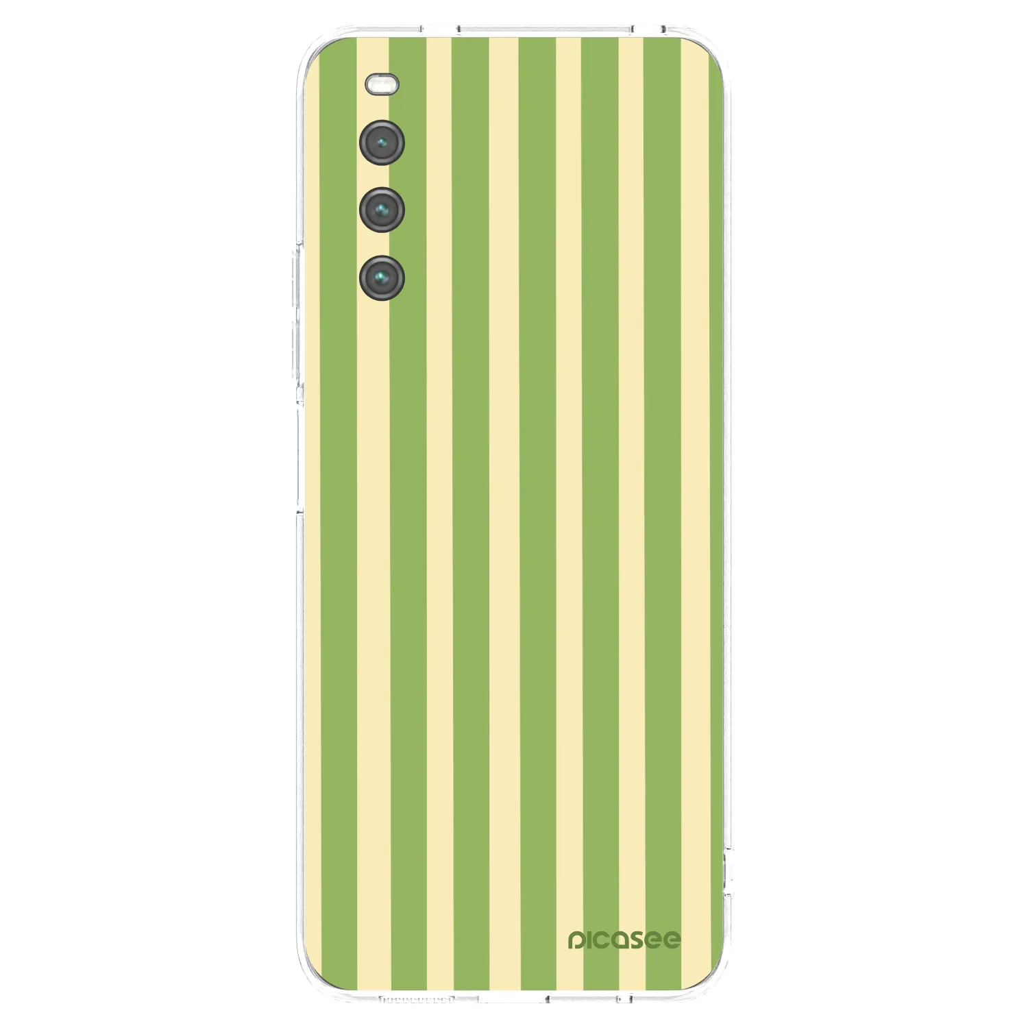 Picasee silikonska prozirna maskica za Sony Xperia 10 IV 5G - Lines Matcha