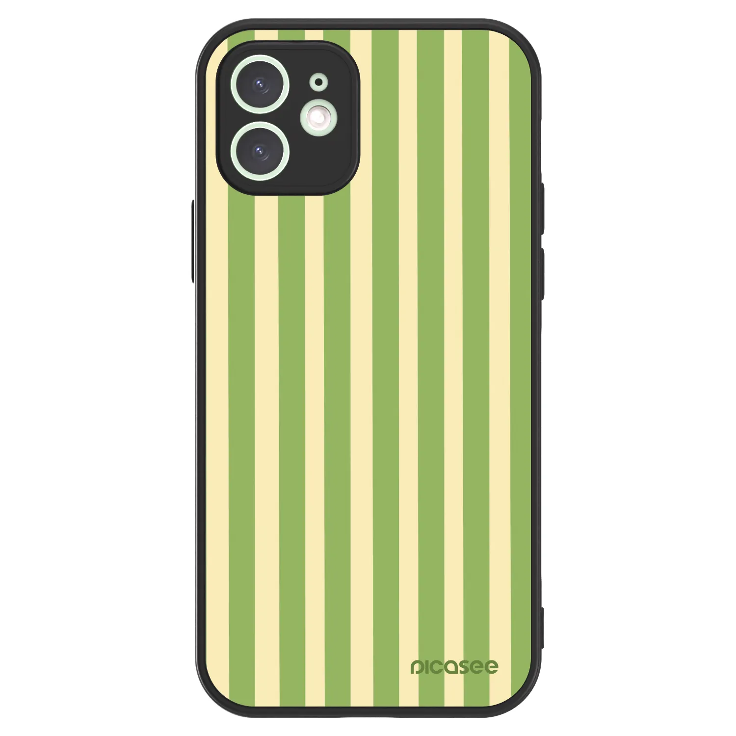Picasee ULTIMATE CASE MagSafe za Apple iPhone 12 - Lines Matcha