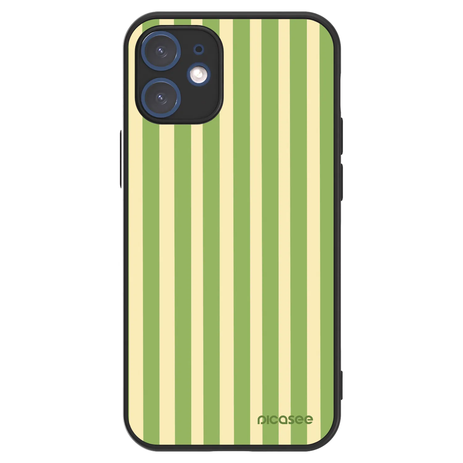 Picasee ULTIMATE CASE MagSafe za Apple iPhone 12 mini - Lines Matcha