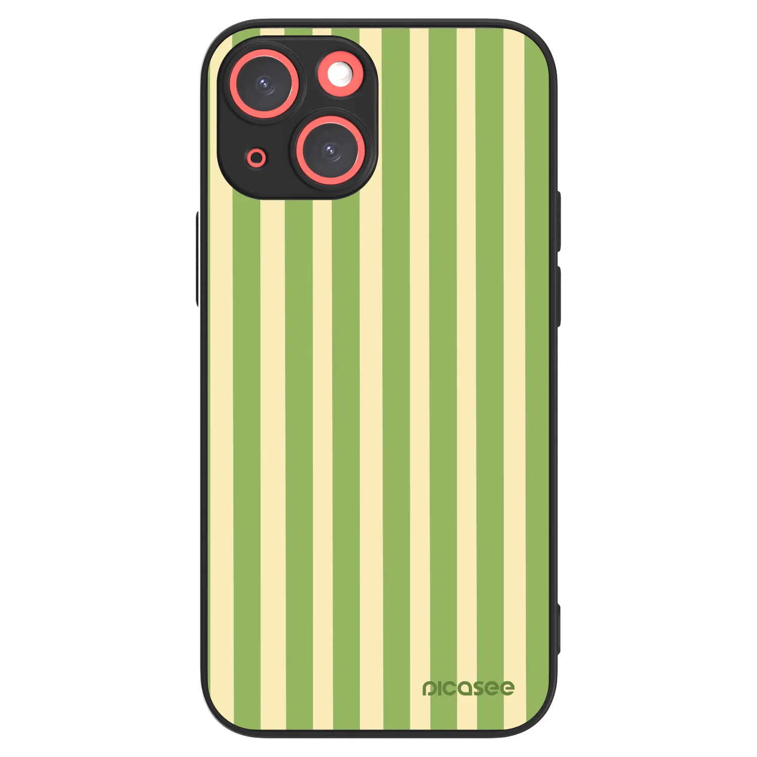 Picasee ULTIMATE CASE MagSafe za Apple iPhone 13 mini - Lines Matcha