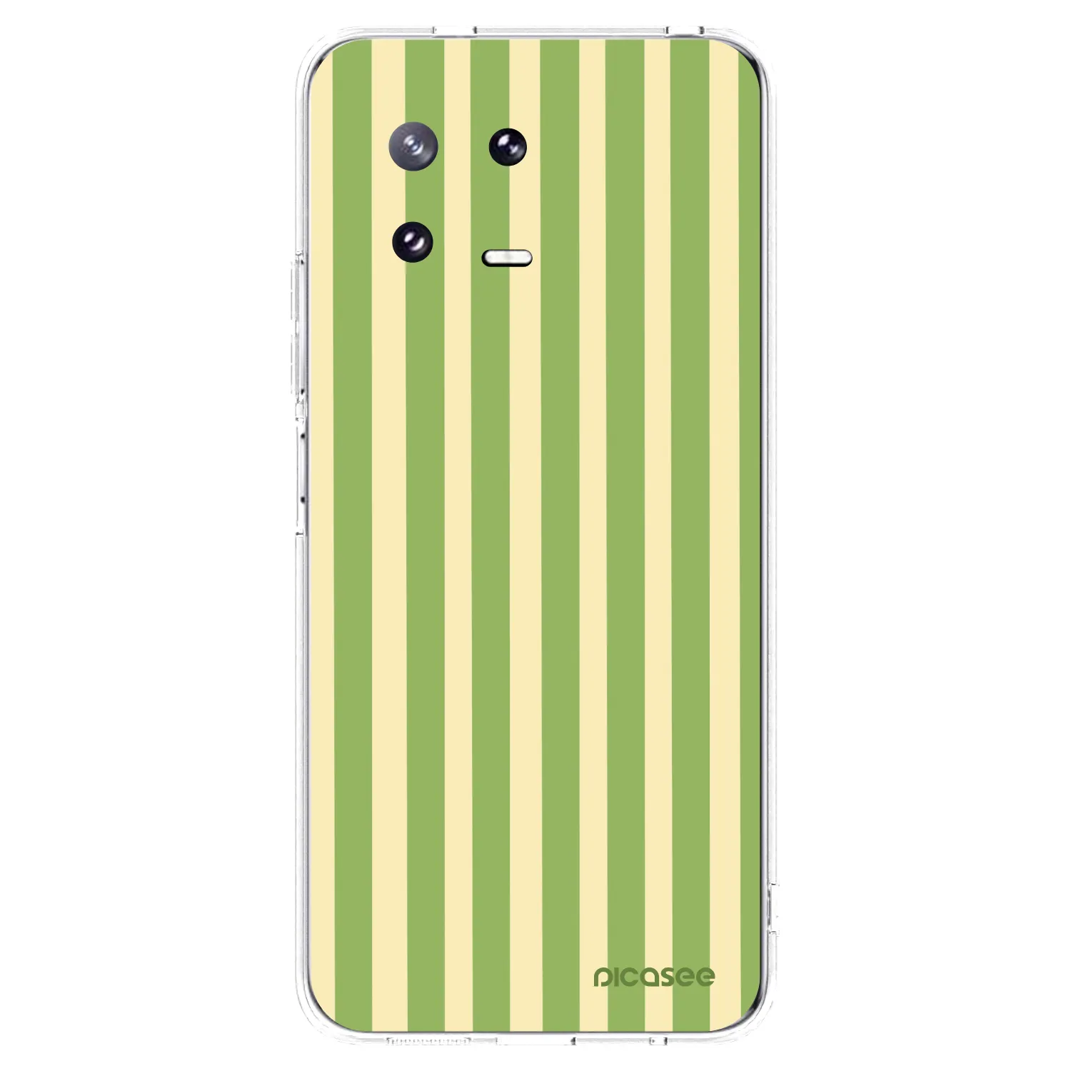 Picasee silikonska prozirna maskica za Xiaomi 13 Pro - Lines Matcha